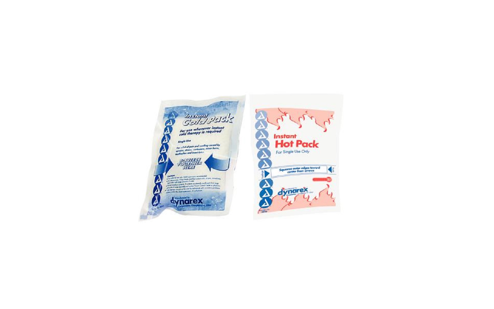 Instant Disposable Hot/Cold Packs, 24/Pkg - Dynarex Corporation