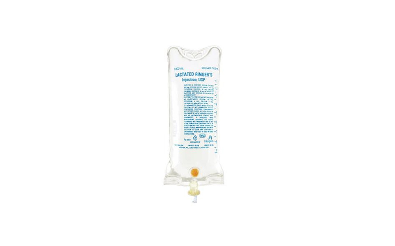 Lactated Ringer’s Injection, USP, Flexible Container - ICU Medical Inc