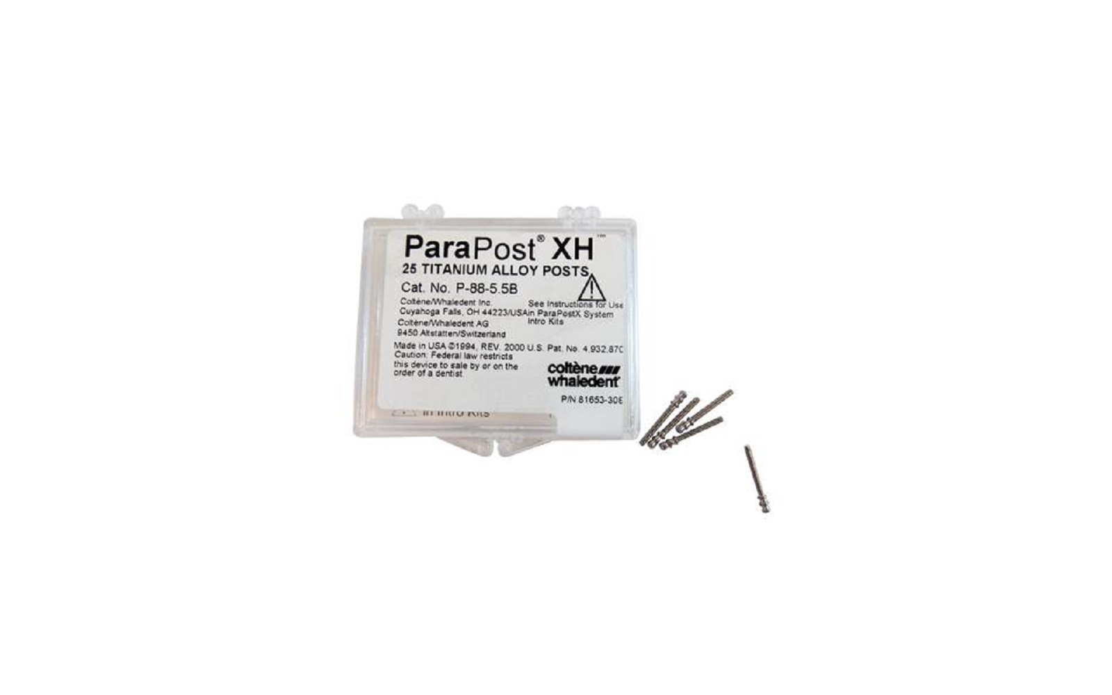 ParaPost® XH™ Titanium Alloy Post, Refill - Coltene