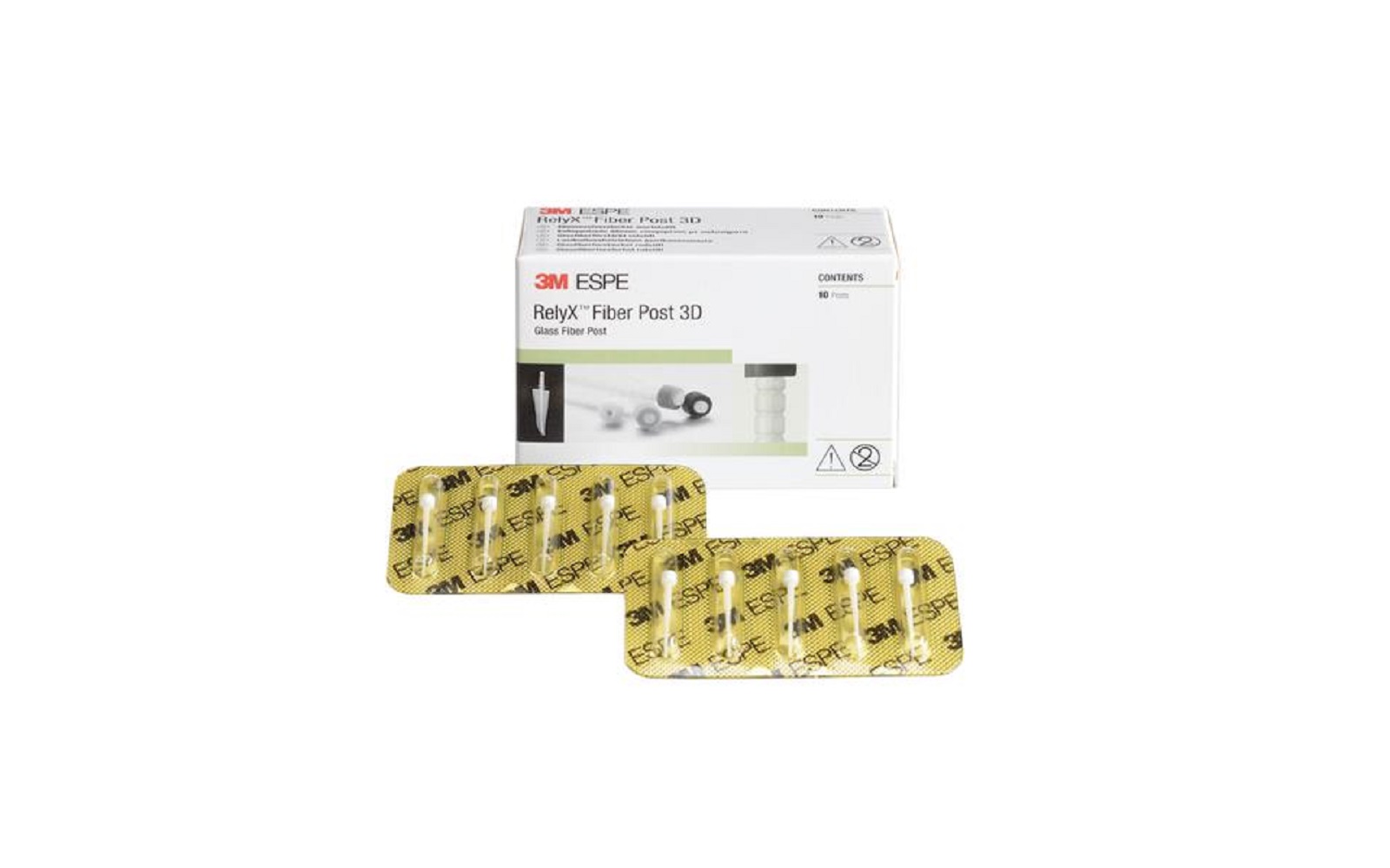RelyX™ 3D Glass Fiber Post Refill, 10/Pkg - 3M