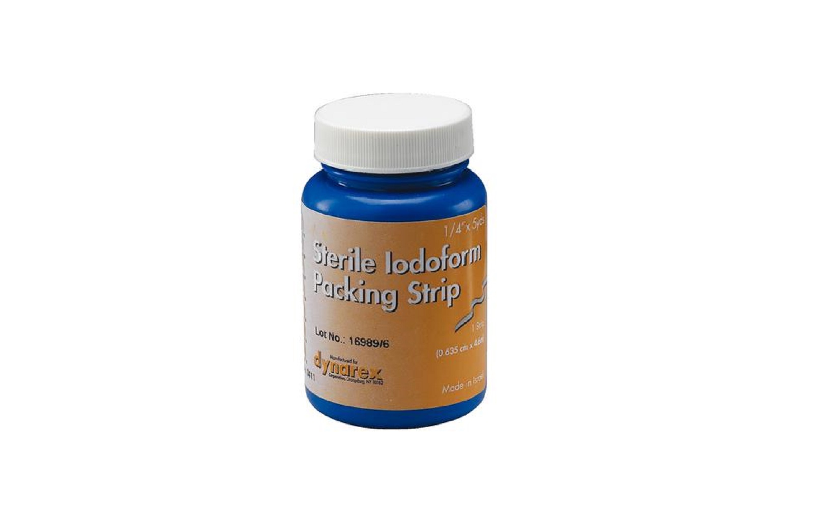 Sterile Iodoform Packing Strip – 1/4", 5 yd
