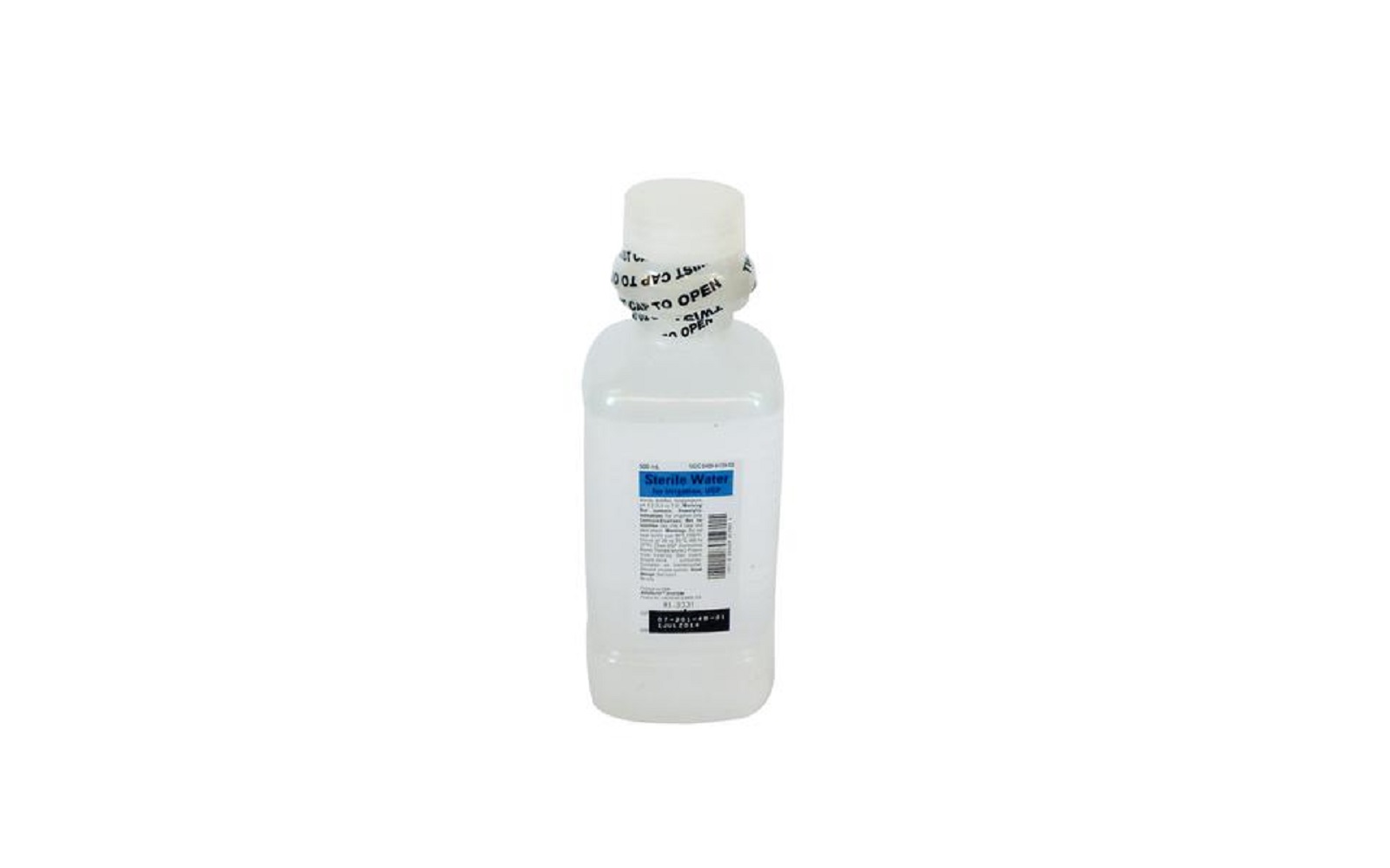 Sterile Water for Irrigation, USP, Aqualite™ Plastic Pour Bottle - ICU Medical Inc