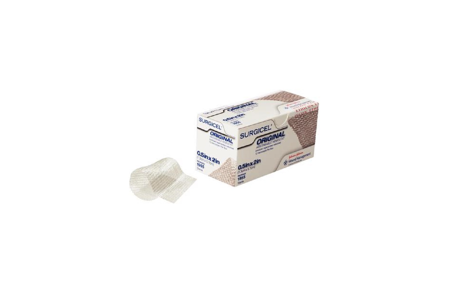 Surgicel® Original Absorbable Hemostat, 12/Pkg - Ethicon Inc