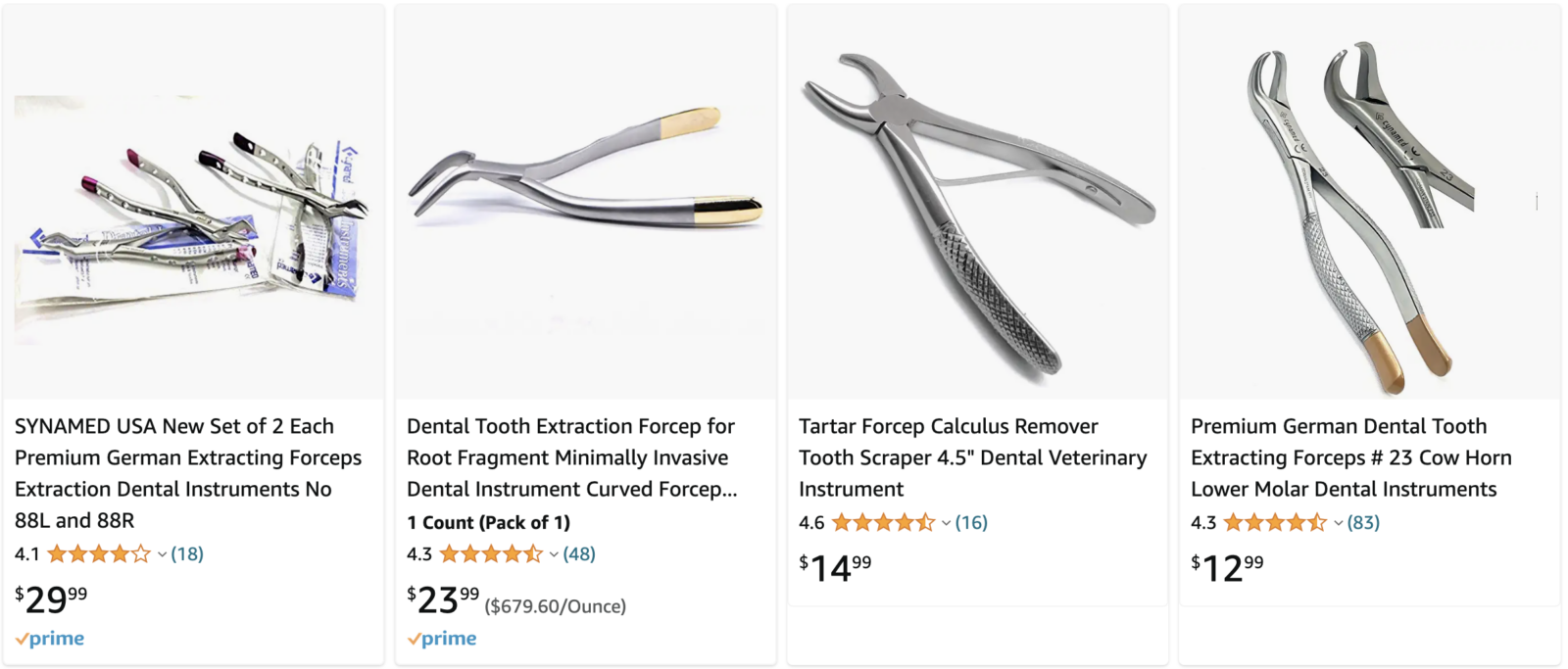 Compare and find the best forceps on Amazon* – Check for price updates