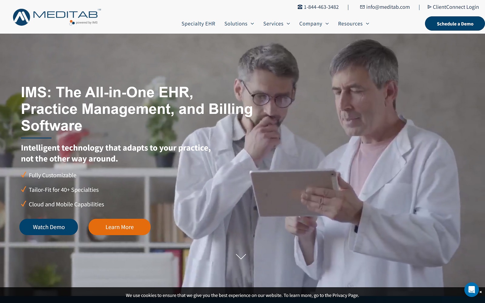 meditab.com screenshot