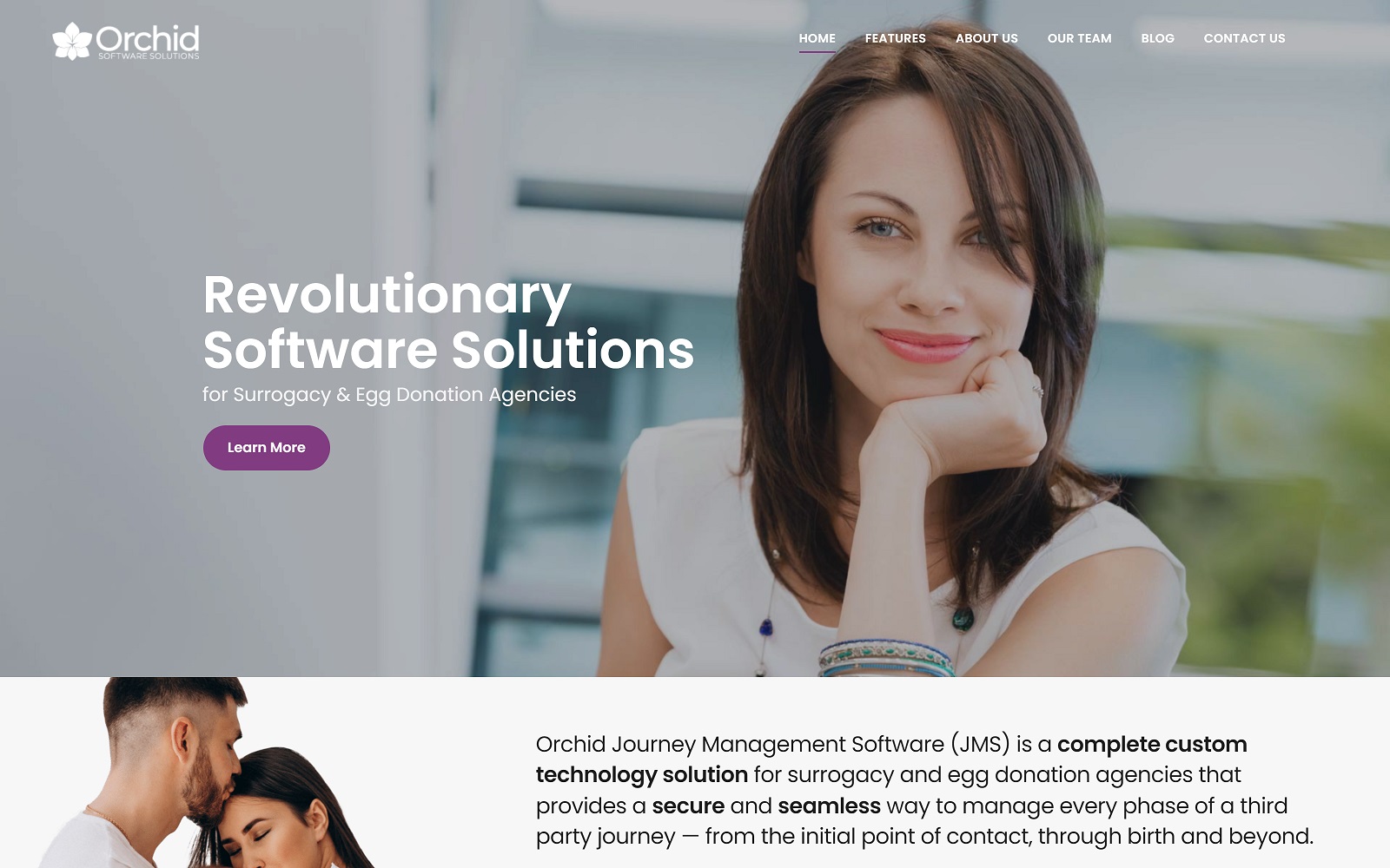 orchidsoftsolutions.com screenshot