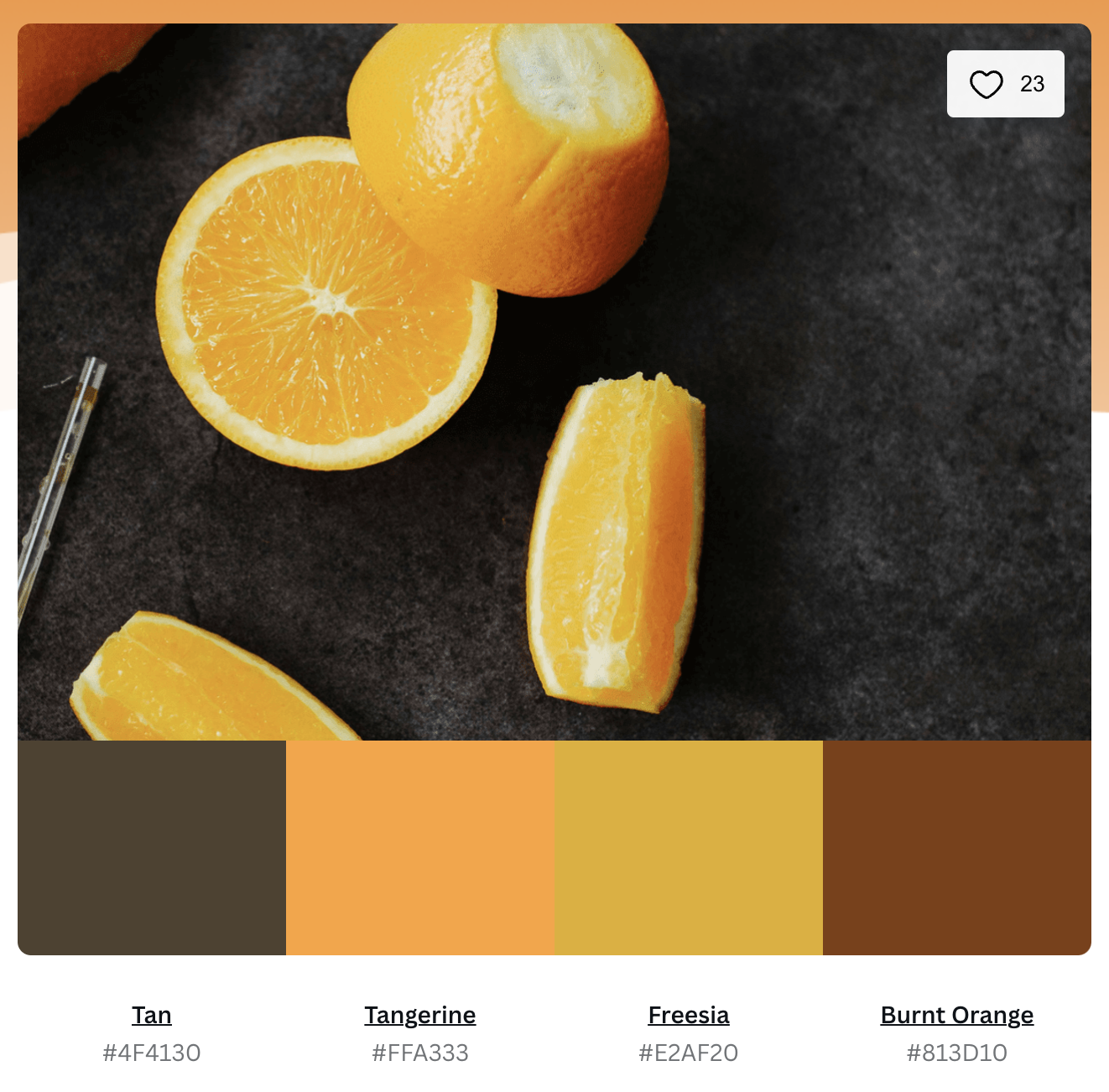 Summer Splash dental practice color palette example showing blue and white scheme