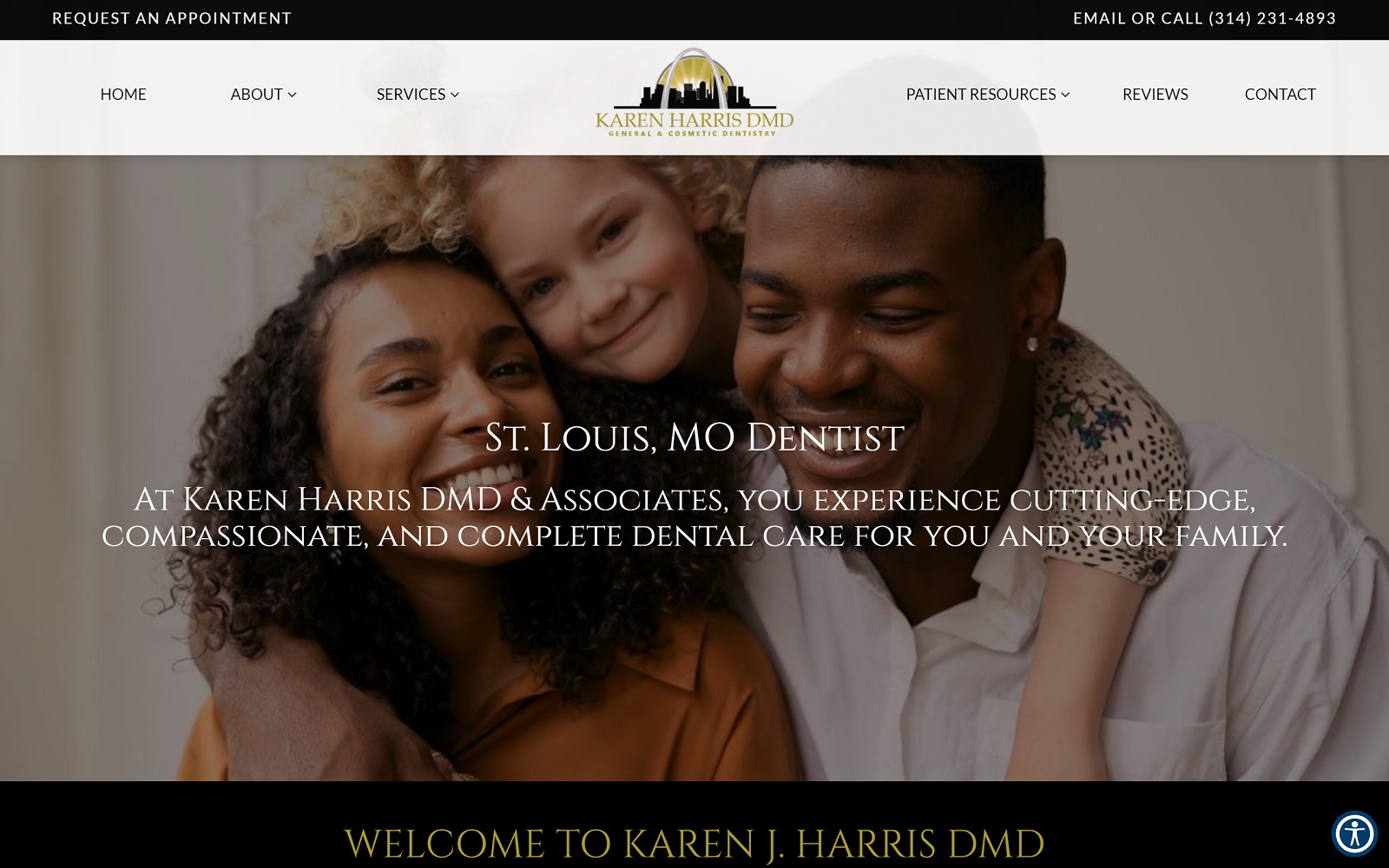 kjhdentistry.com screenshot