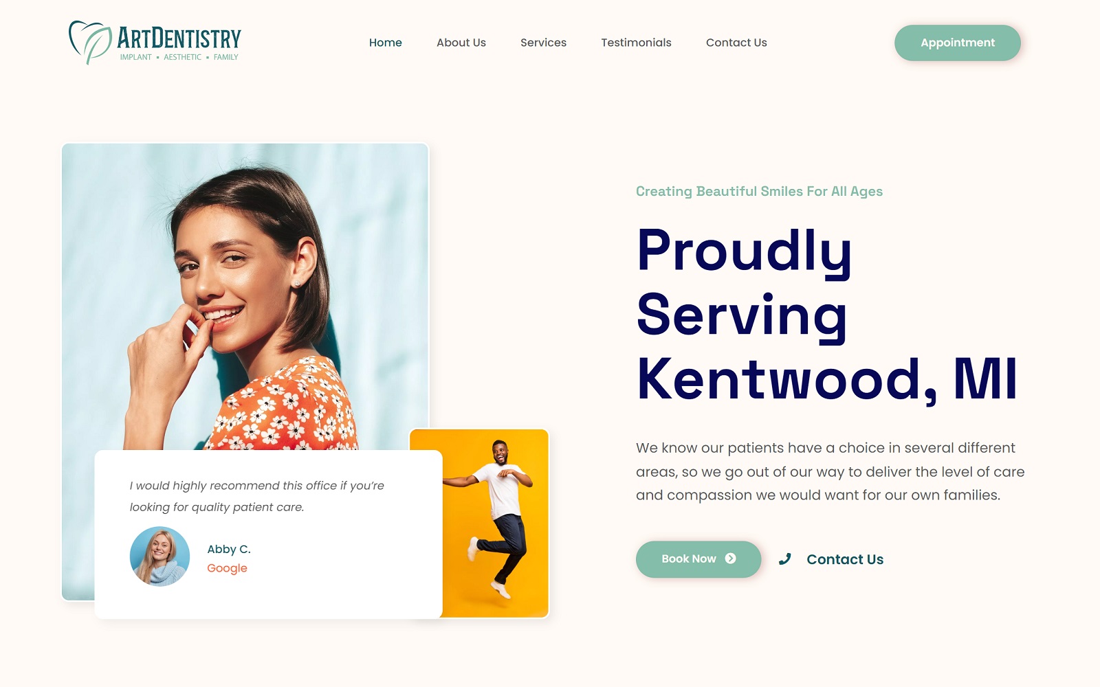 artdentistry.co screenshot