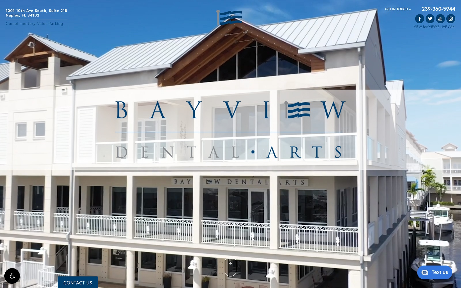 bayviewdentalarts.com screenshot