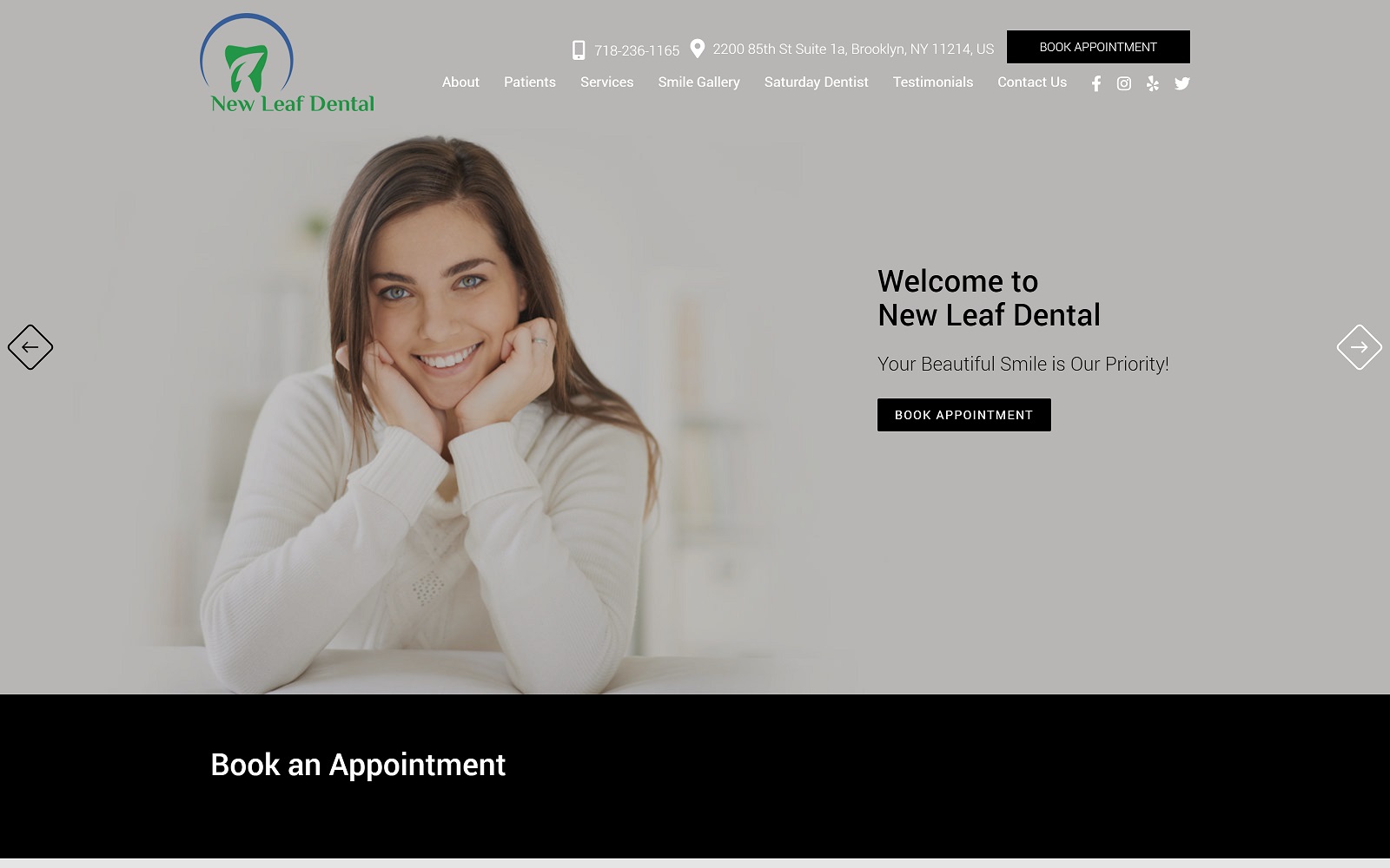 bestdentalbrooklyn.com screenshot