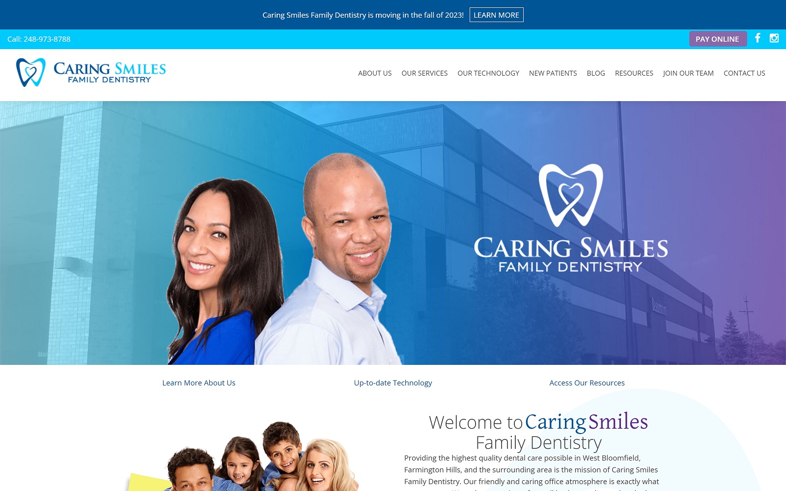 caringsmilesfd.com screenshot