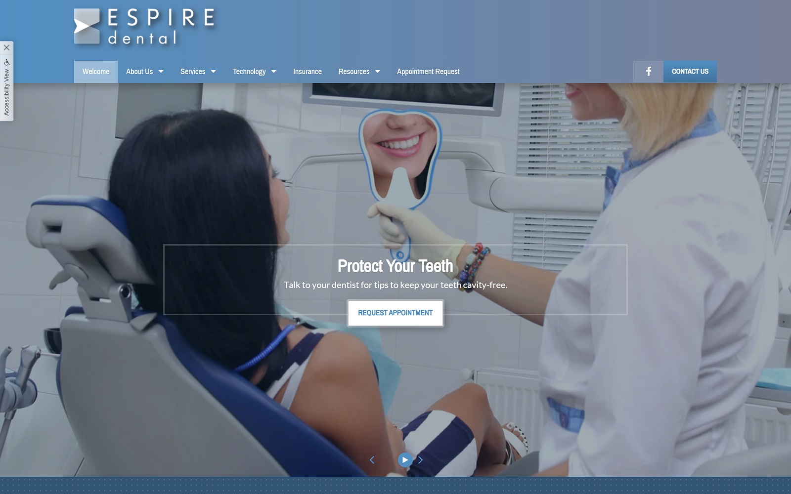 cheyennewydentist.com screenshot