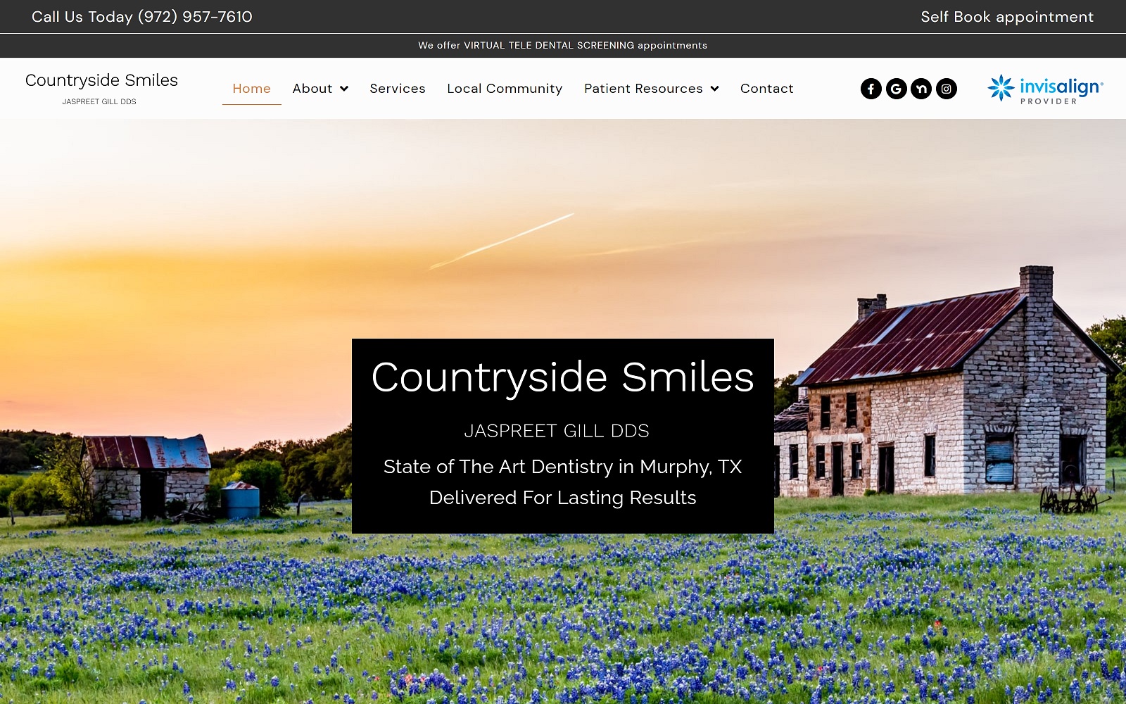 countrysidesmiles.com screenshot