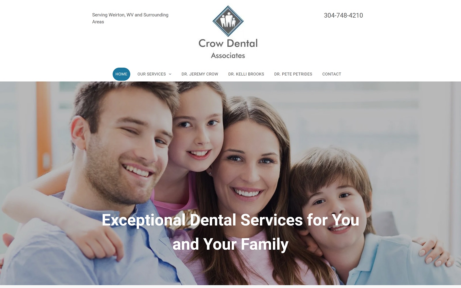 crowdentalassociates.com screenshot