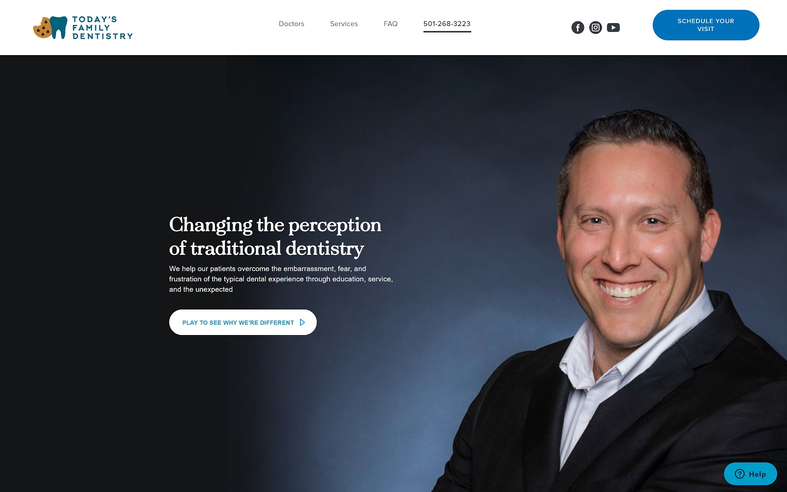 drcoxsmile.com screenshot