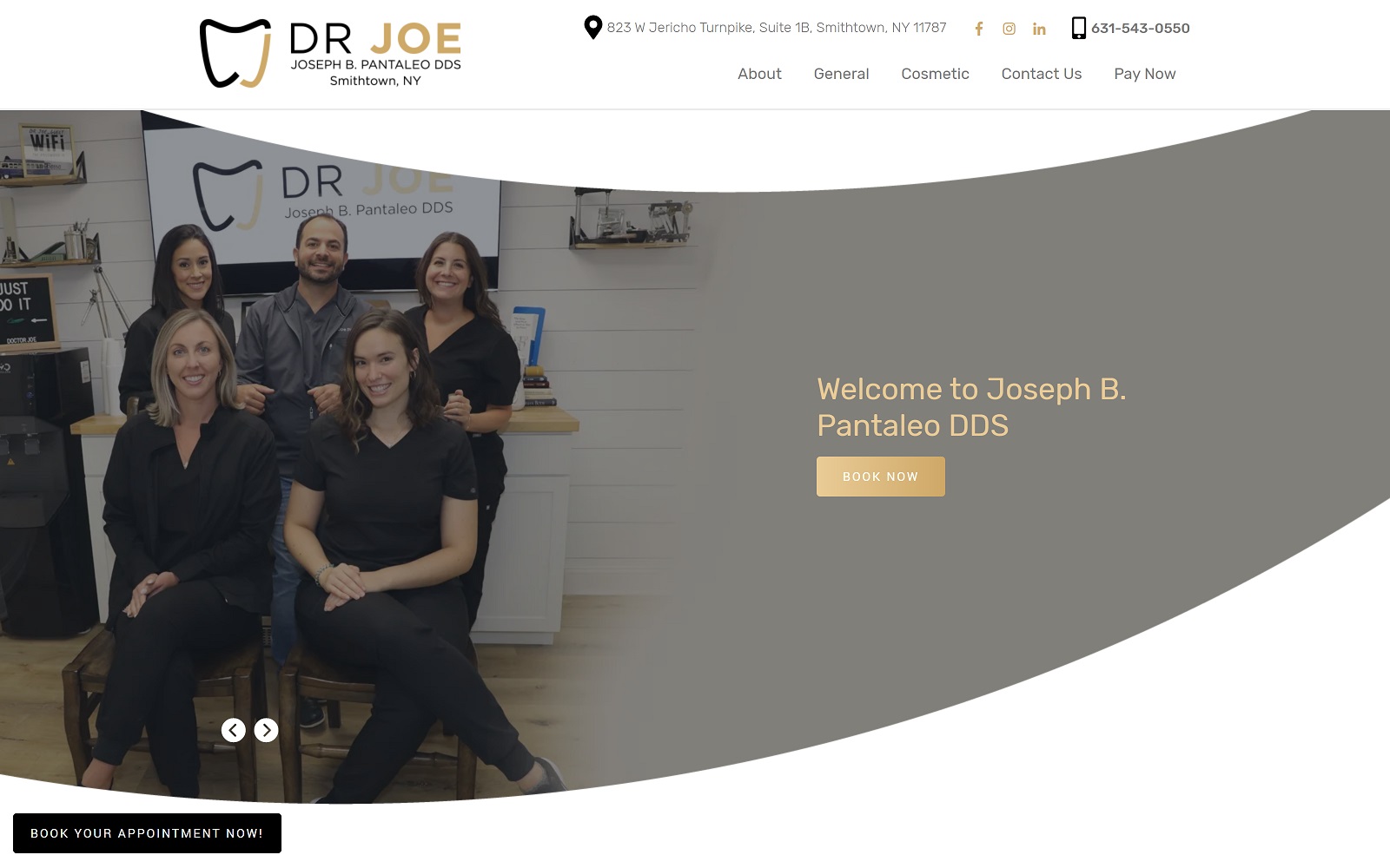 drjoelongisland.com screenshot
