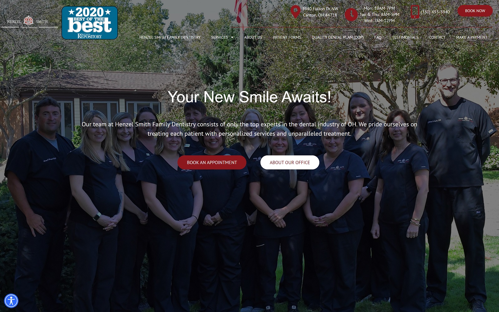 drshenzelsmith.com screenshot