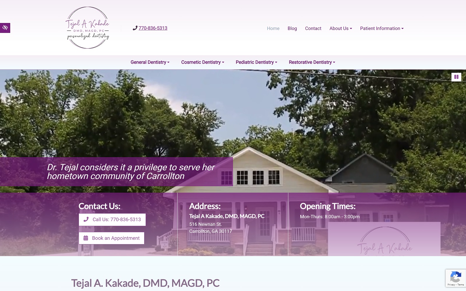 drtejal.com screenshot