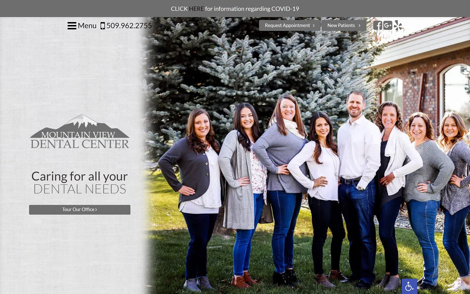 ellensburgdentist.com screenshot