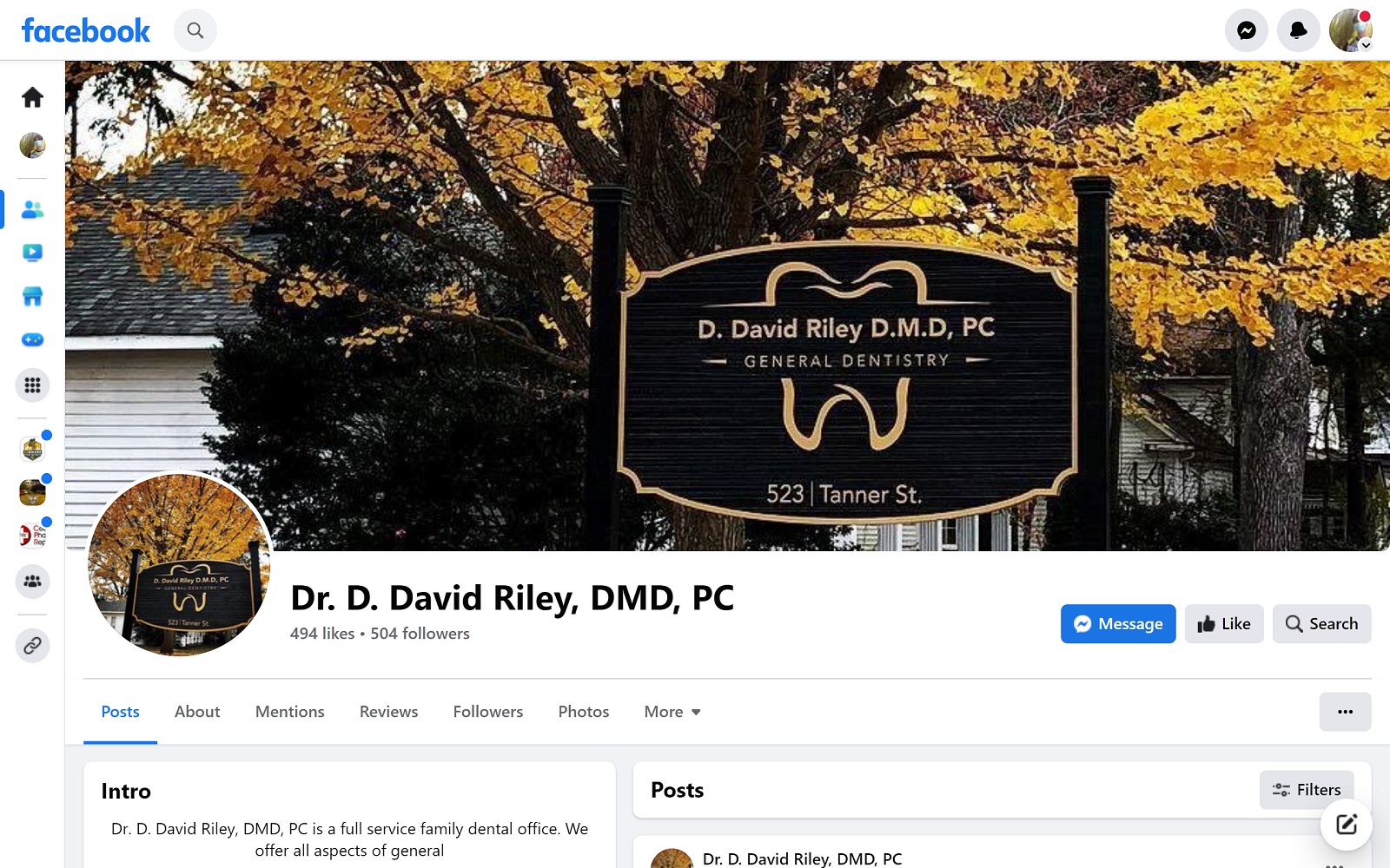 facebook.com_Dr.D.DavidRiley.DMD screenshot