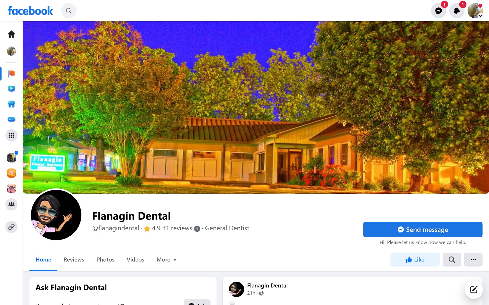 facebook.com_flanagindental screenshot