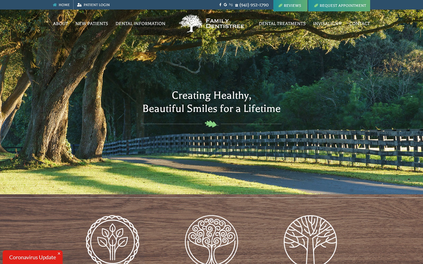 familydentistree.com screenshot
