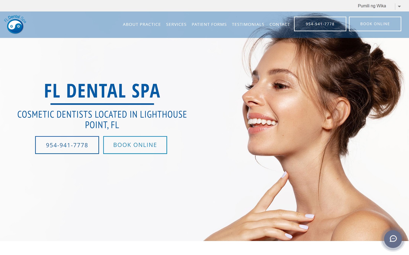 fldentalspa.com screenshot