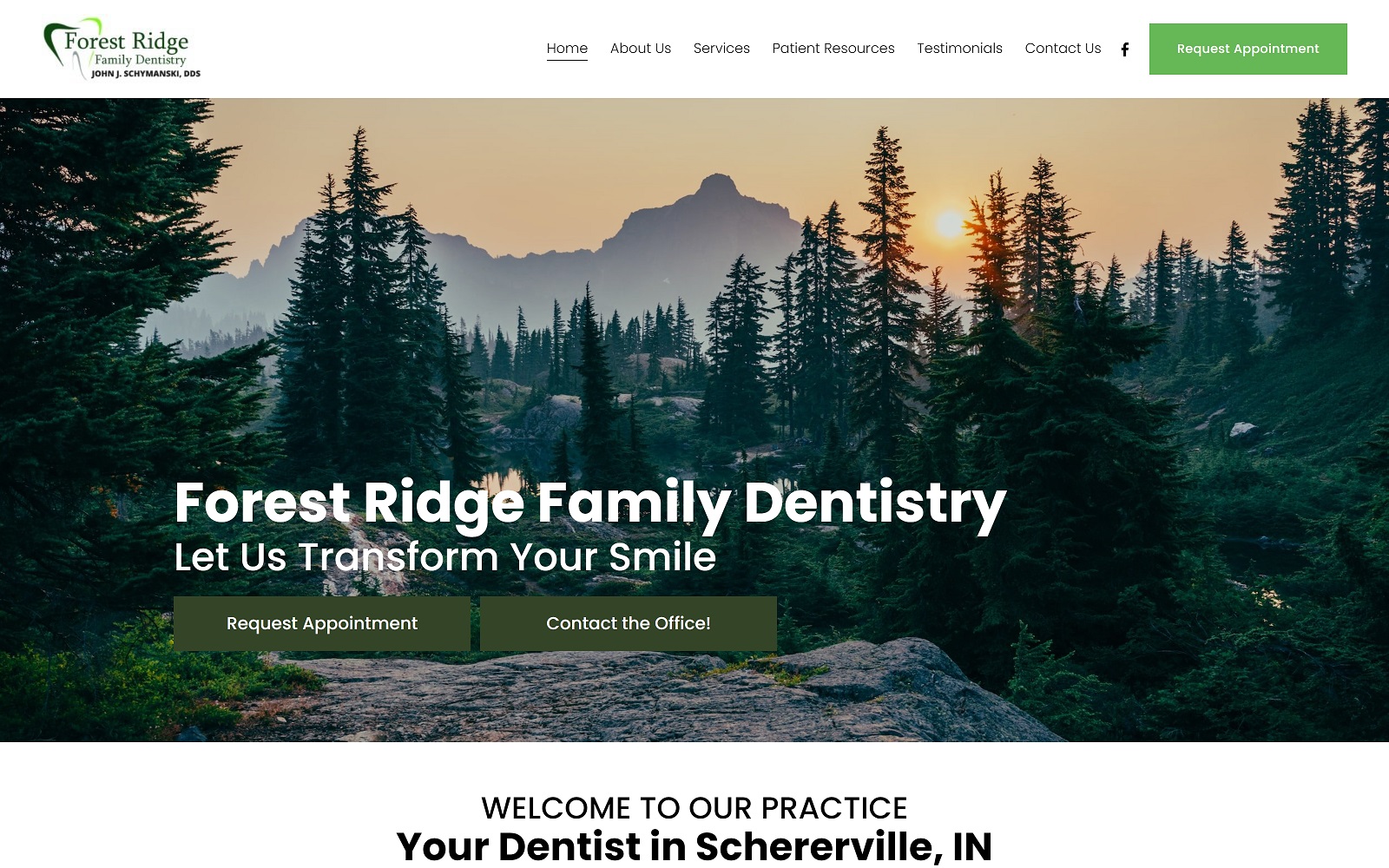 forestridgefamilydentistry.com screenshot