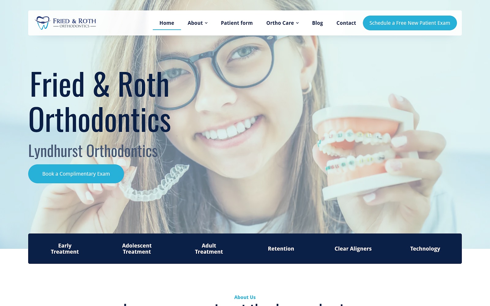 friedandrothortho.com screenshot