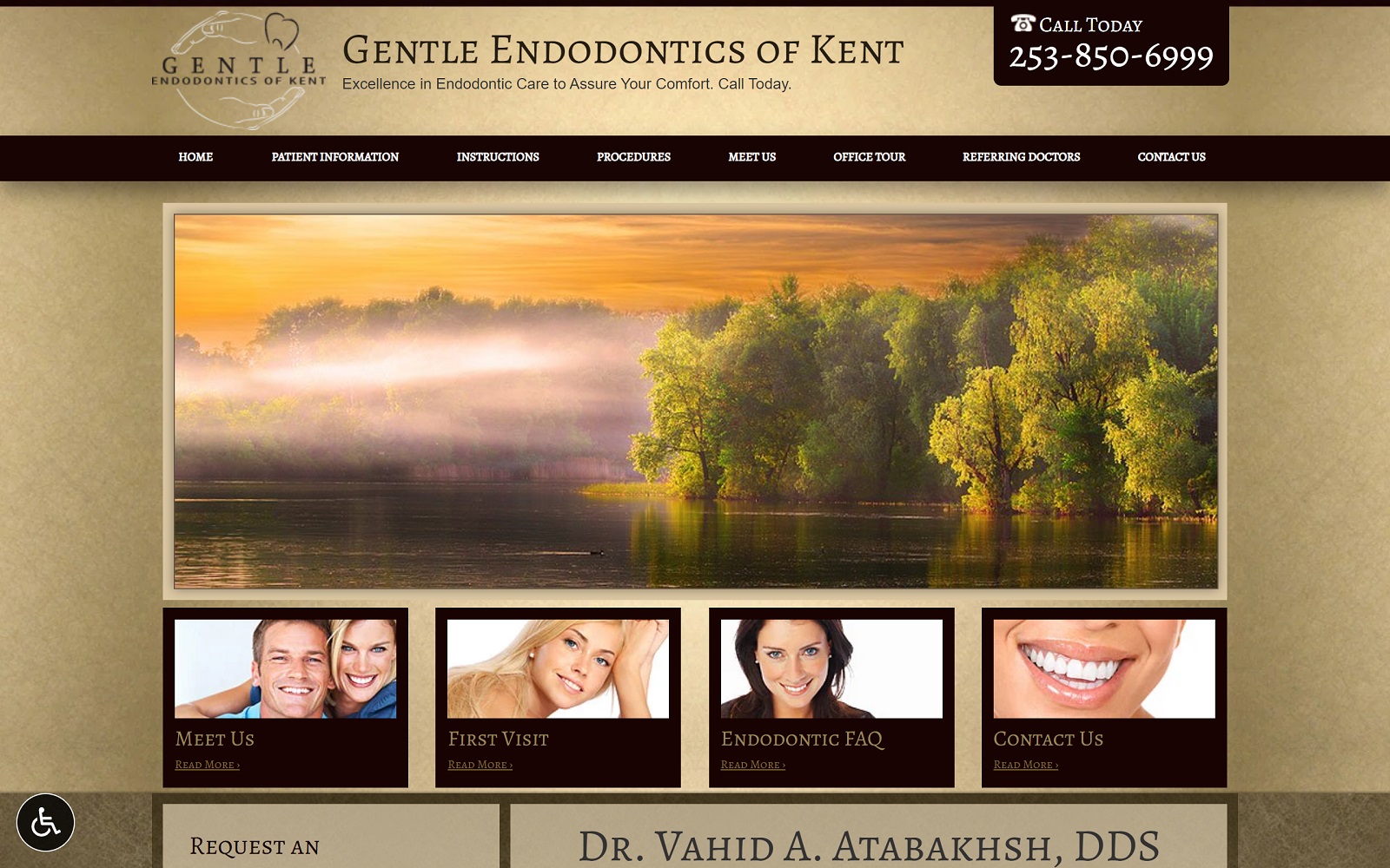 gentleendodontics.com screenshot