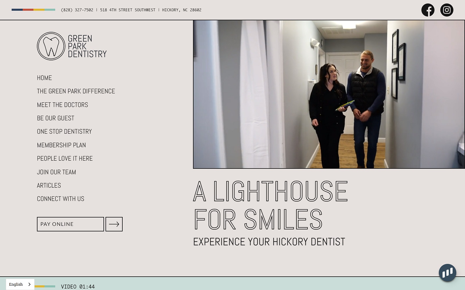 greenparkdentistry.com screenshot