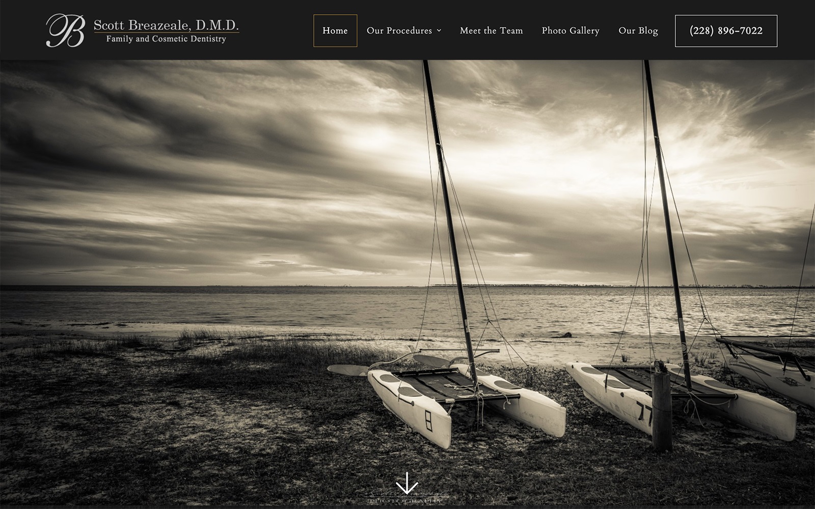 gulfportsedationdentist.com screenshot