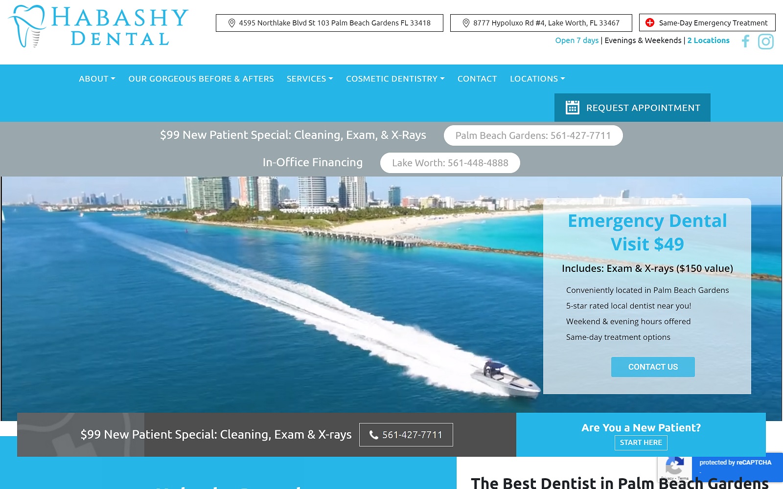 habashydental.com screenshot