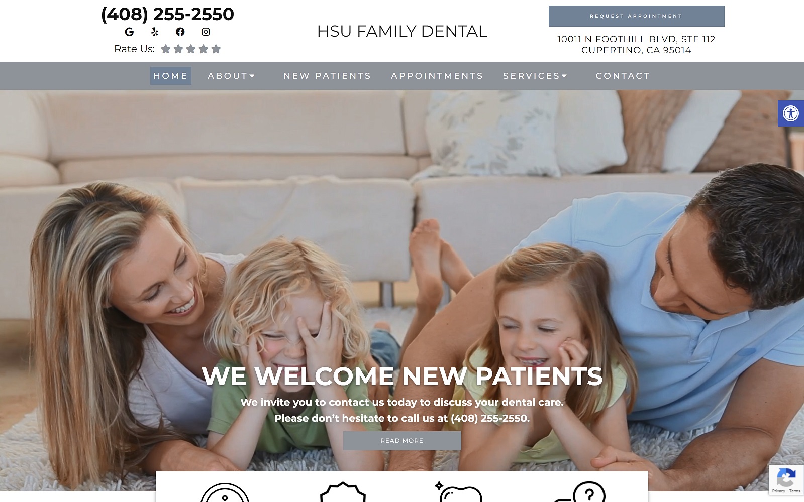 hsufamilydental.com screenshot