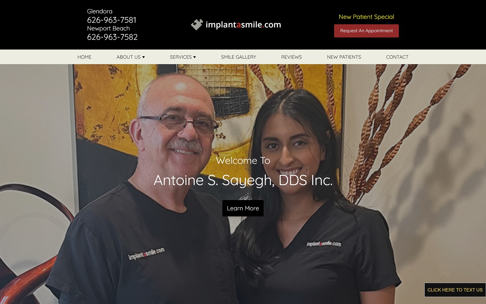 implantasmile.com screenshot
