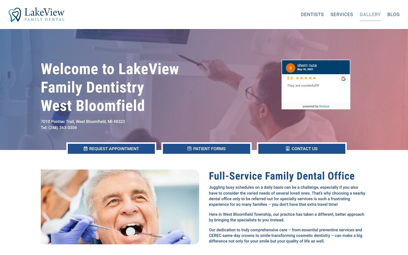 lakeviewdentist.com_west-bloomfield screenshot