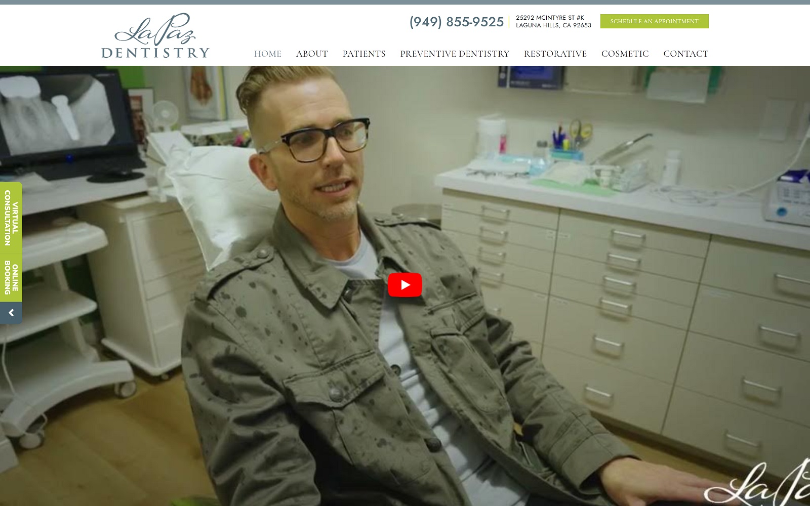 lapazdentistry.com screenshot
