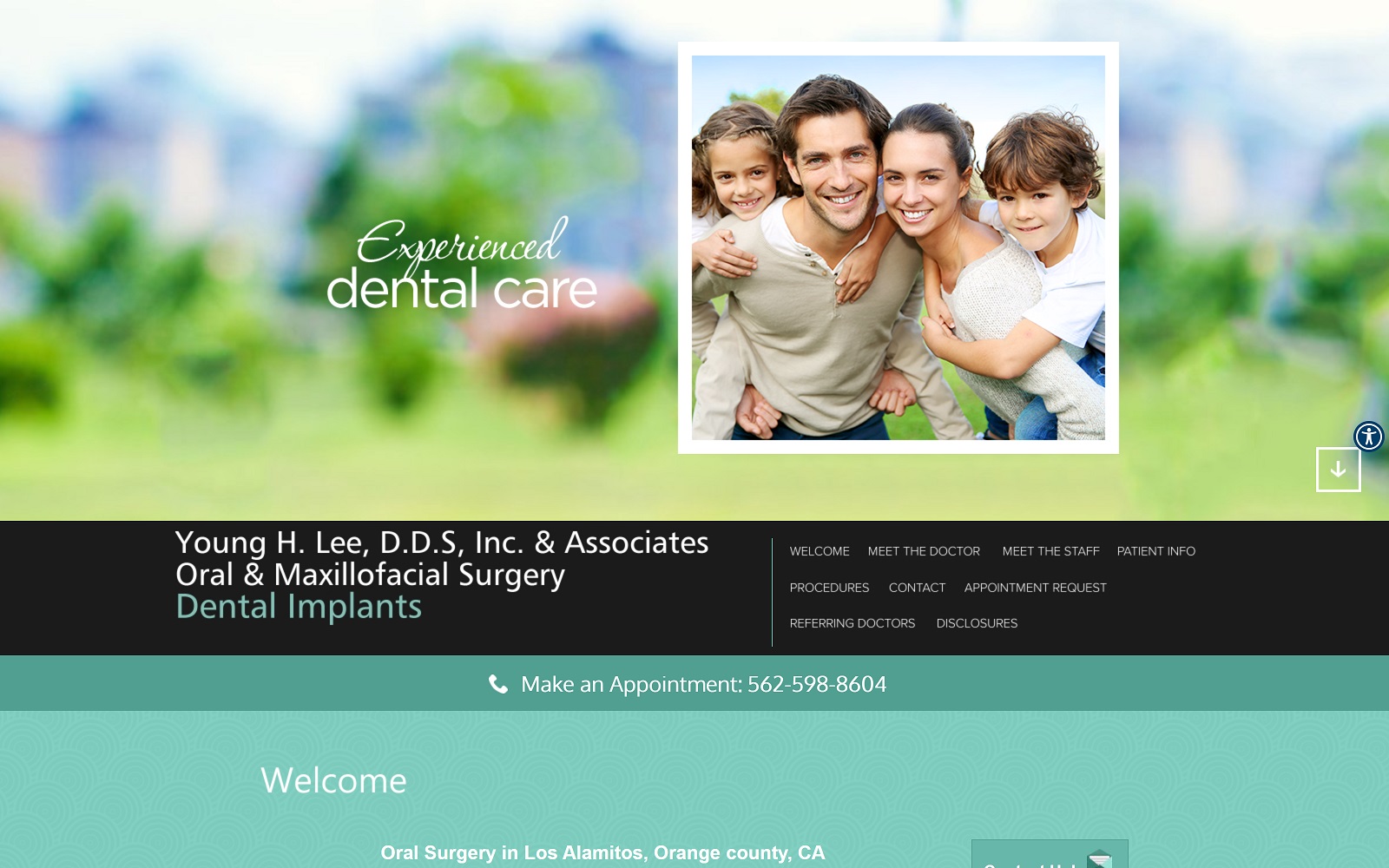 losaldentalimplants.com screenshot