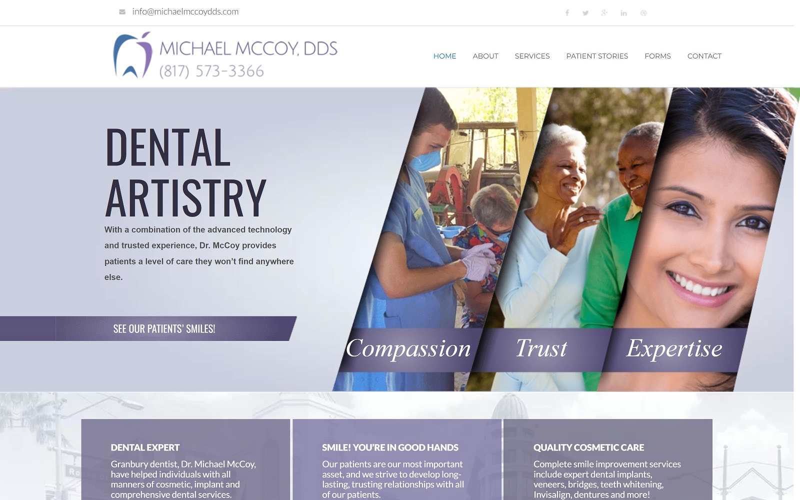 michaelmccoydds.com screenshot
