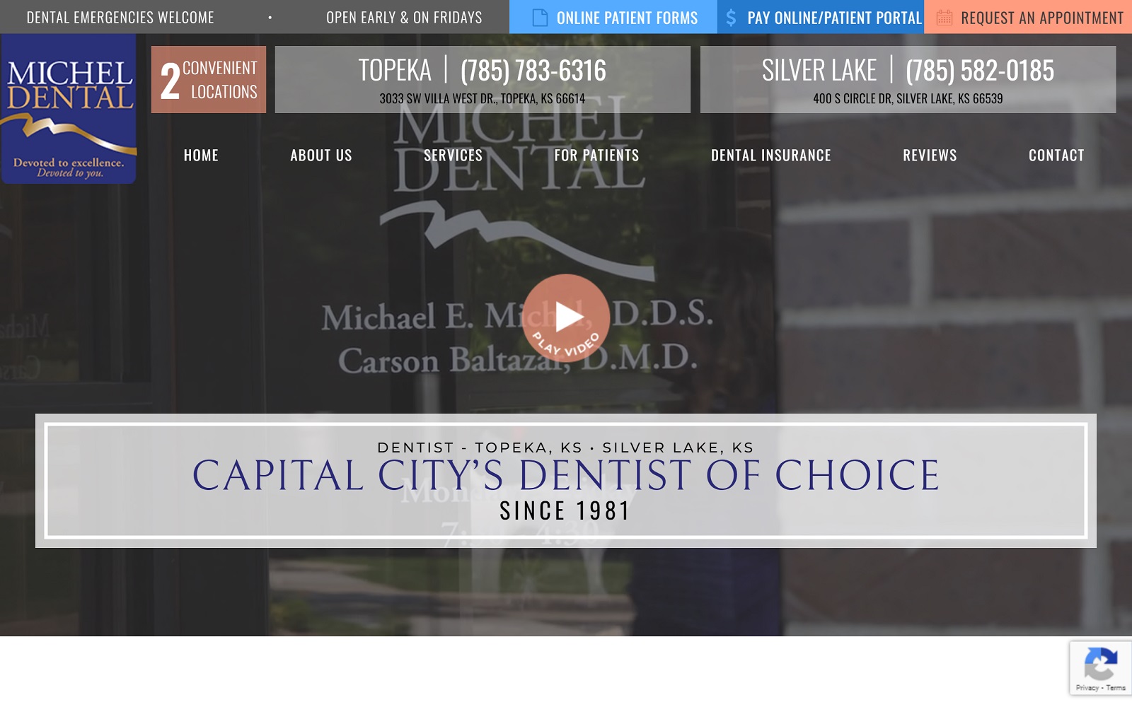 micheldental.com screenshot