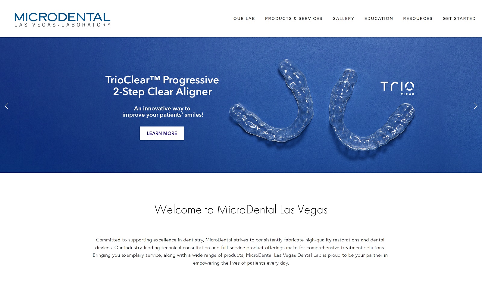 microdentallasvegas.com screenshot