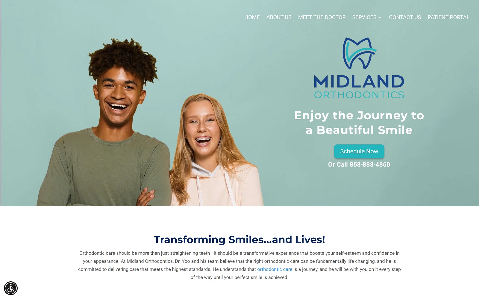 midlandorthopoway.com screenshot
