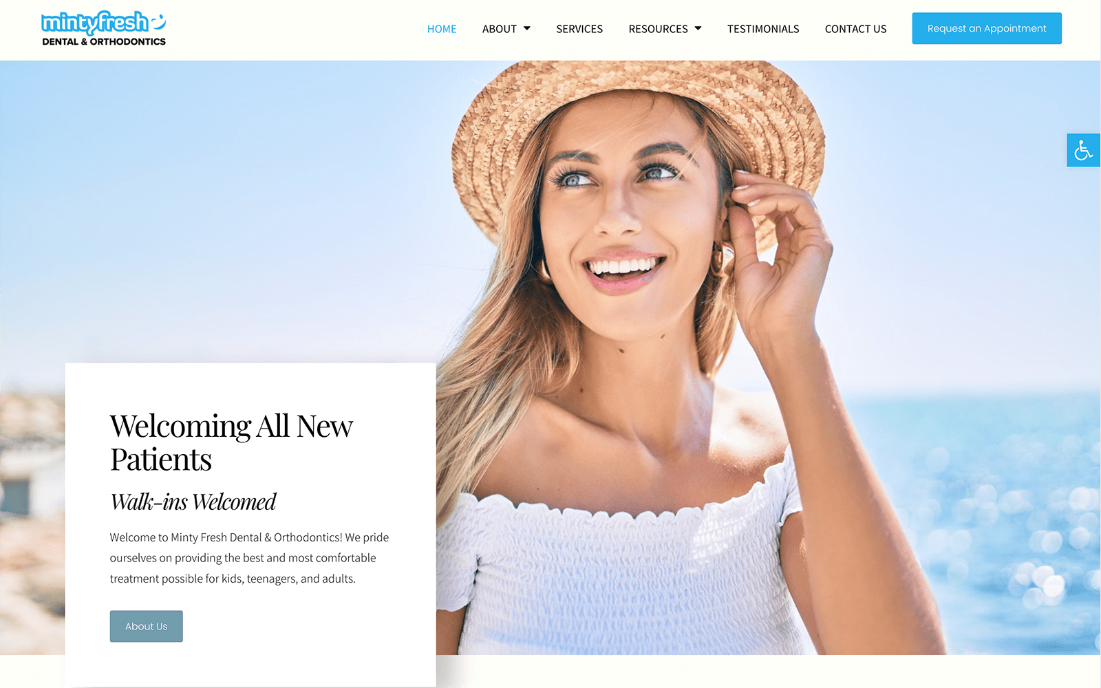 mintyfreshdental screenshot