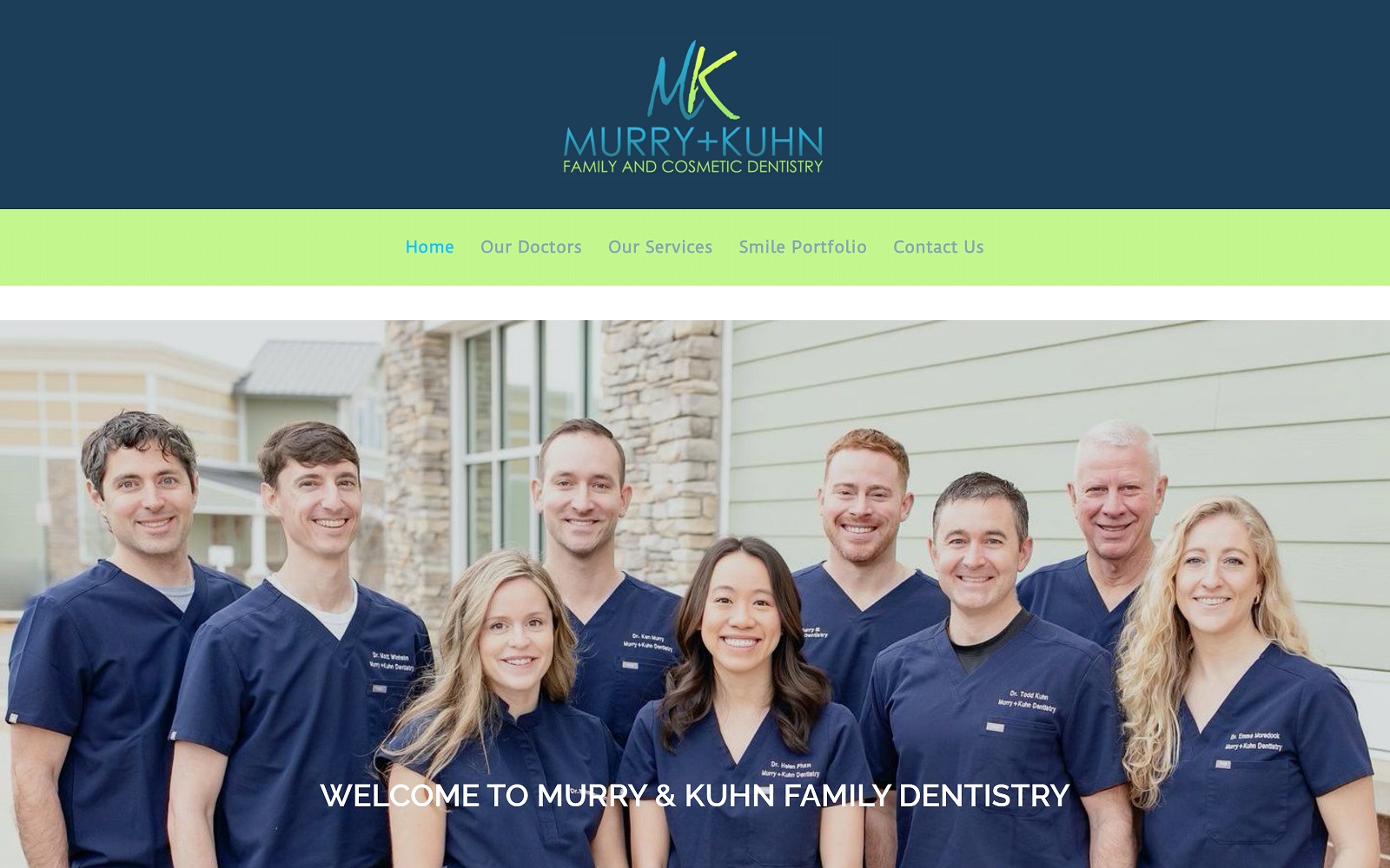 murrykuhndentistry.com screenshot