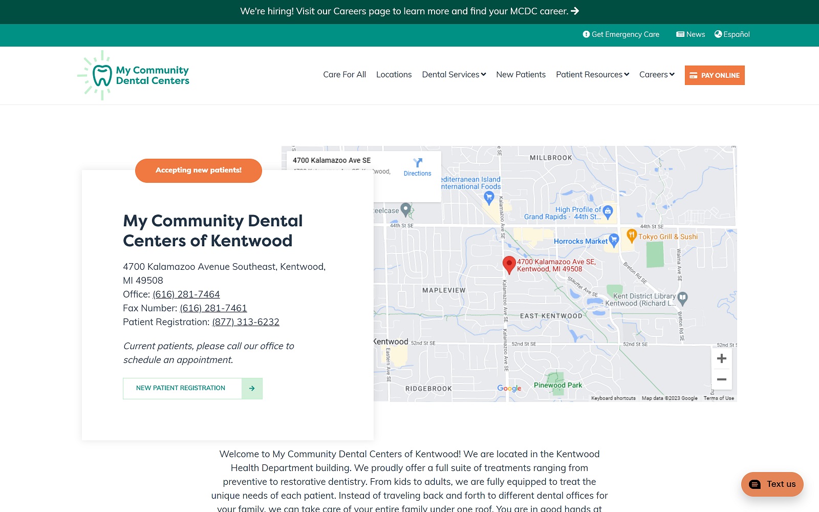 mydental.org_clinic-location_kentwood screenshot