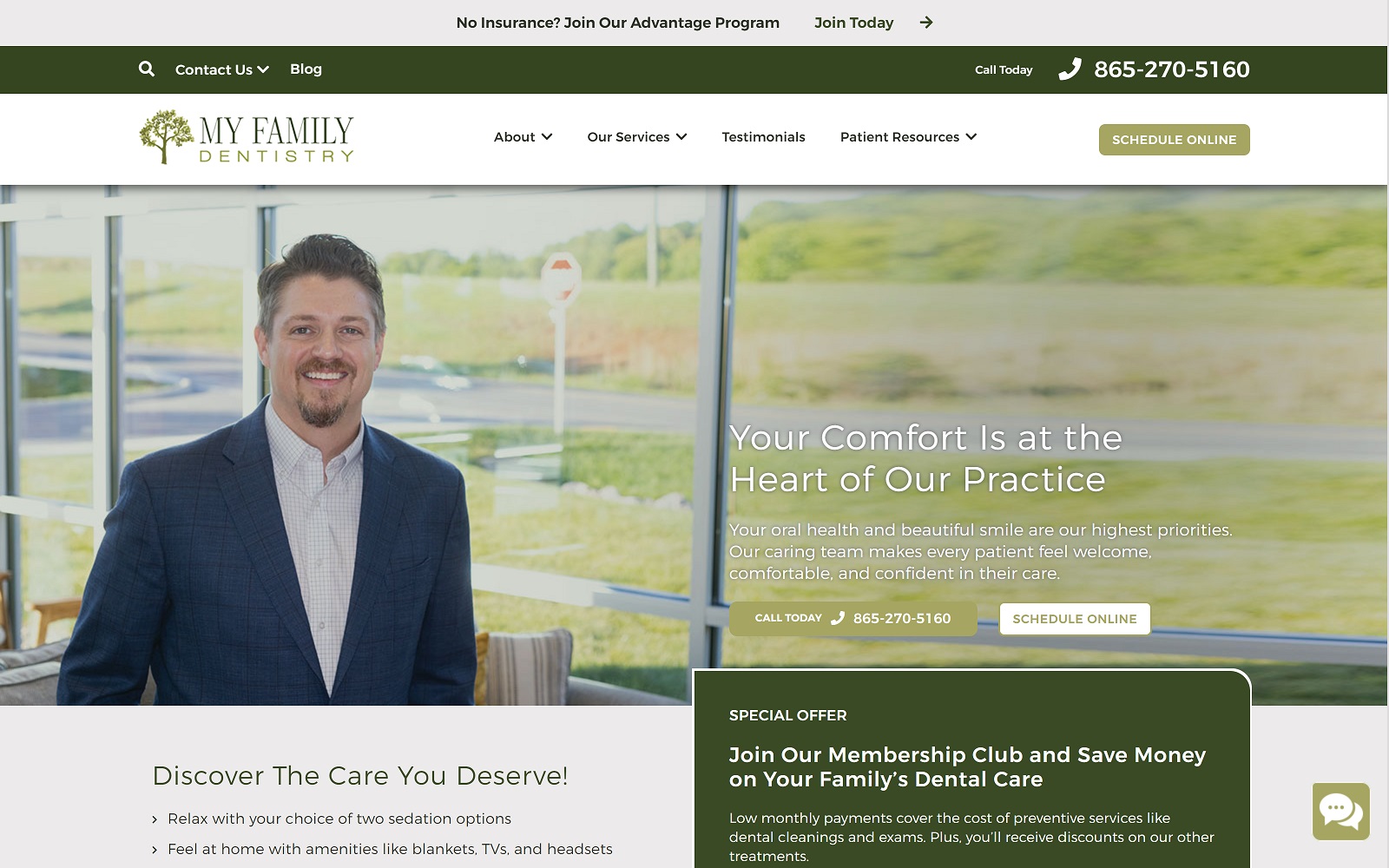 myfamilydentistry.com screenshot