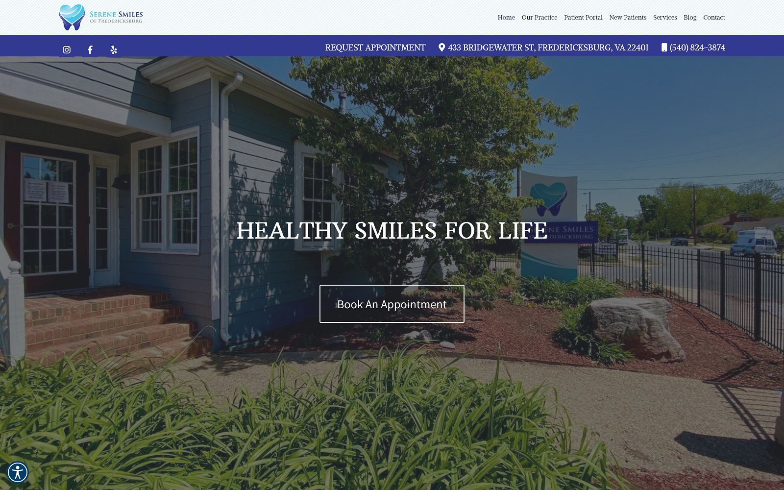 myserenesmiles.com screenshot