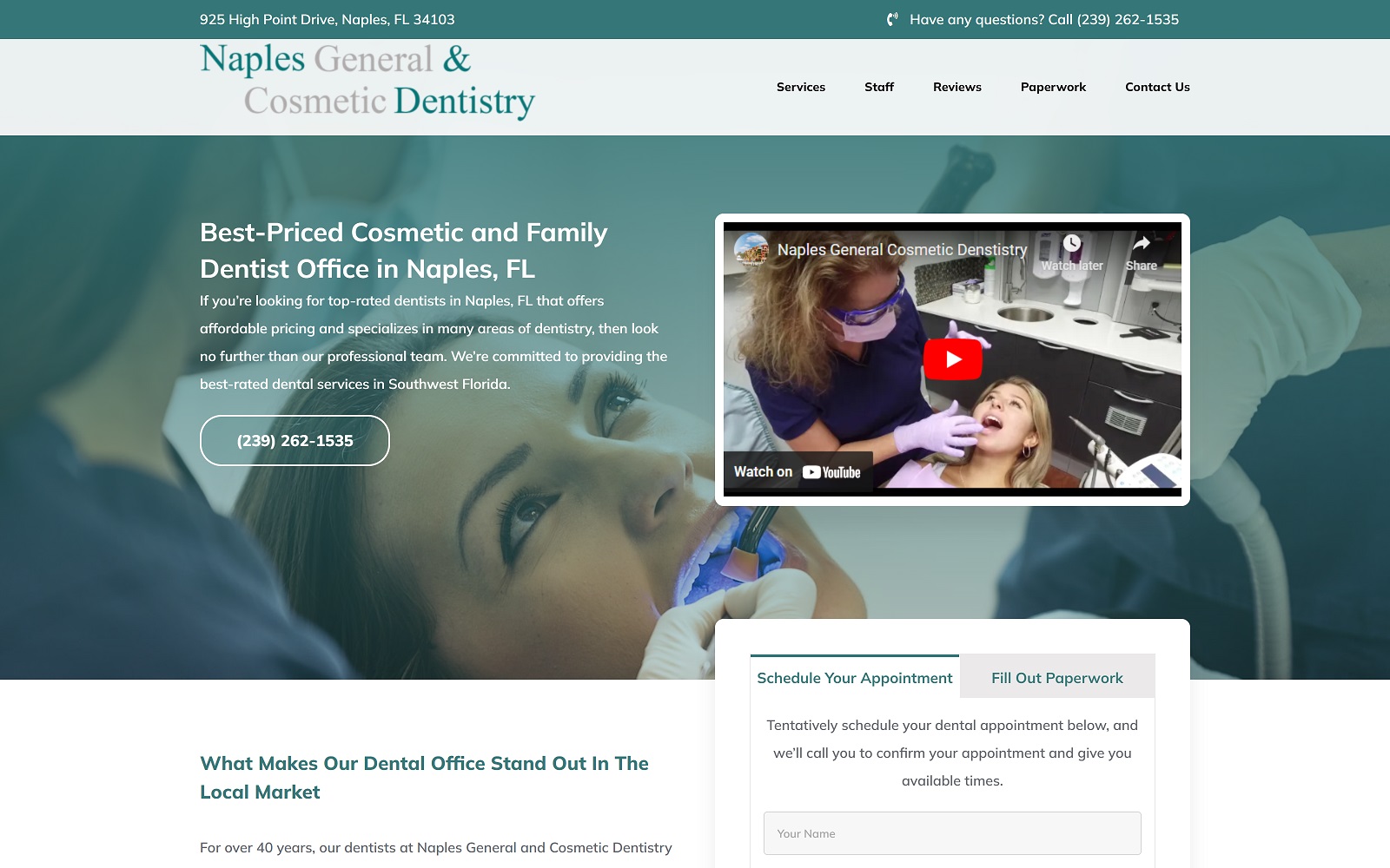 naples-smiles.com screenshot