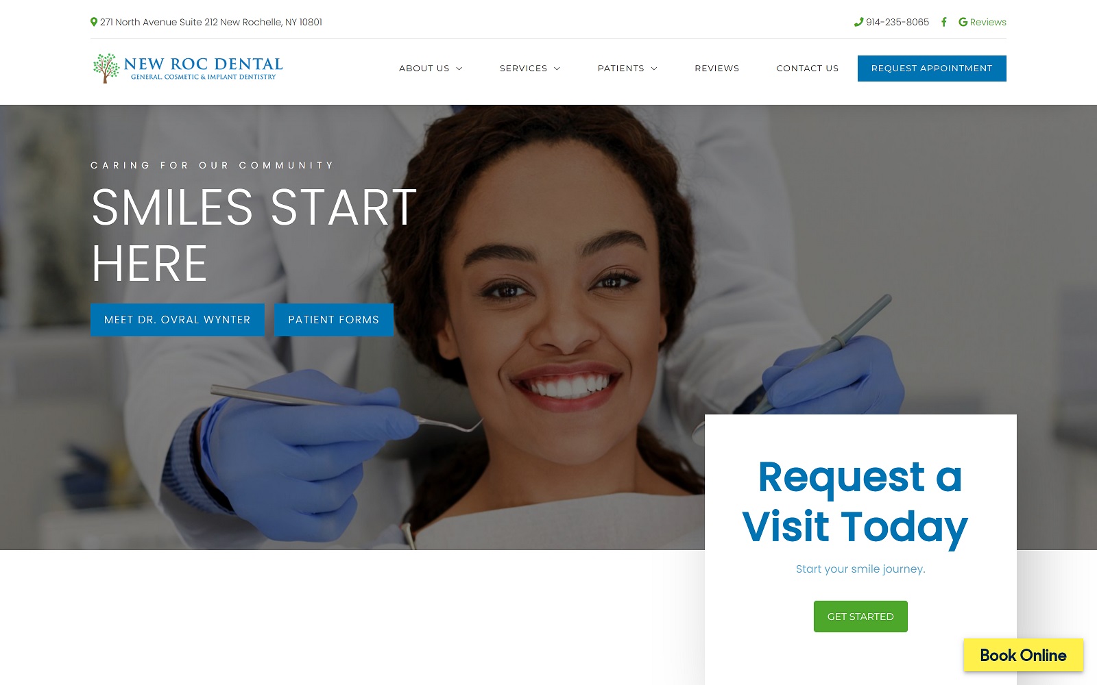 newrochellefamilydentist.com screenshot